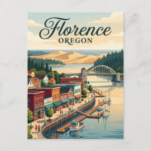 Cartão Postal Florença, Oregon