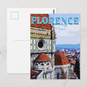 Cartão Postal Florença: Uma Viagem Através da Arte, História e C