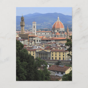 Cartão Postal Florence Cityscape