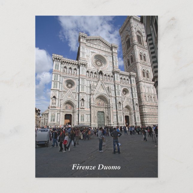 Cartão Postal Florence Duomo (Frente)