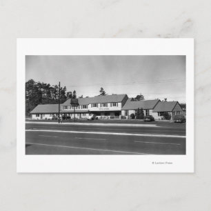 Cartão Postal Florence, Oregon View do Hotel Regan Photoógrafo