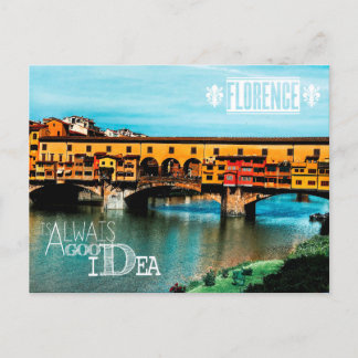 Cartão Postal Florence Postcard - Cartolina Firenze