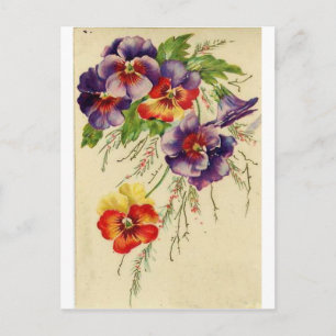Cartão Postal Flores