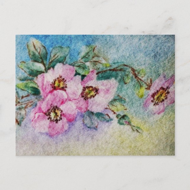 Cartão Postal Flores (Frente)
