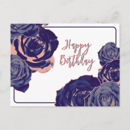 Cartão Postal Flores Antigas