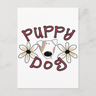 Cartão Postal Flores Camisetas de Cachorro Pupado e Presentes