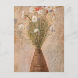 Cartão Postal Flores de Campo   Tadeusz Makowski