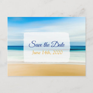 Cartão Postal Flores de Daffodil Amarelo bonito Salvem a Data