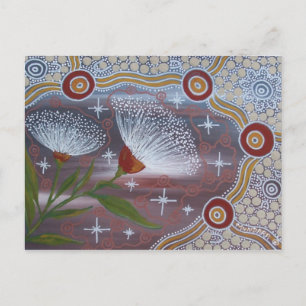 Cartão Postal Flores de Goma Nut