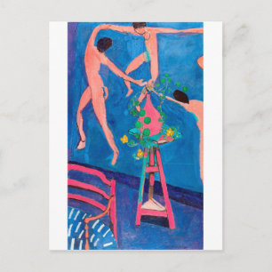 Cartão Postal Flores de Nasturtium no Atelier, Matisse