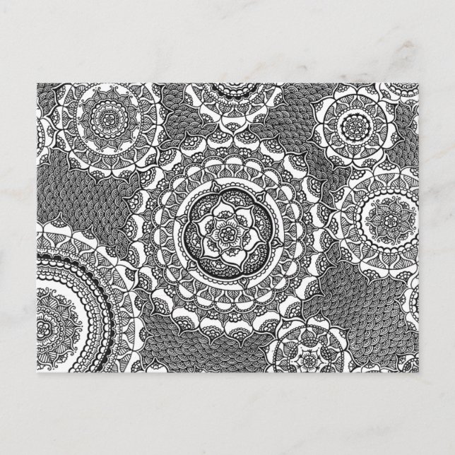 Cartão Postal Flores de Relógio (Frente)