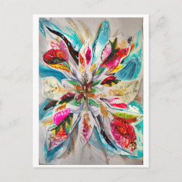 Cartão Postal Flores de Verão