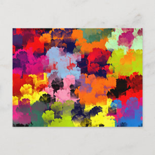 CARTÃO POSTAL FLORES DE VERÃO