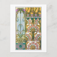 Flores do Estilo Art Nouveau, Mucha