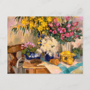 Cartão Postal Flores frescas II