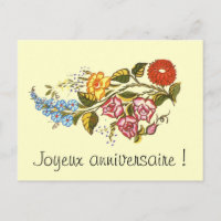 flores horizontais1 - Joyeux aniversaire