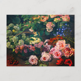 Cartão Postal Flores Monet Spring
