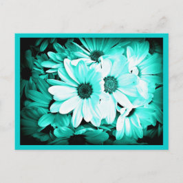 Cartão Postal Flores Pintadas Com Cartão-Postal 18