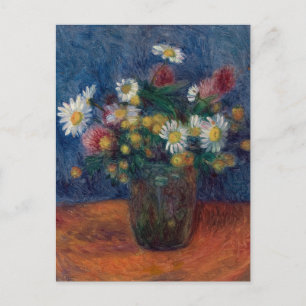 Cartão Postal Flores por William James Glackens