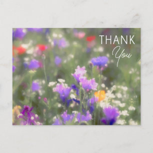 Cartão Postal Flores selvagens