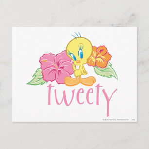 Cartão Postal Flores tropicais TWEETY™