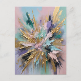 Cartão Postal Florescer Cósmico