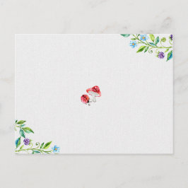 Cartão Postal Floresta Animal - Traga um folheto