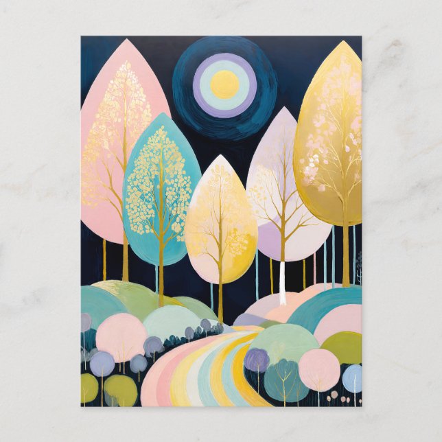 Cartão Postal Floresta de Lumina (Frente)