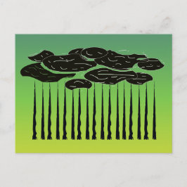 Cartão Postal Floresta De Madeira