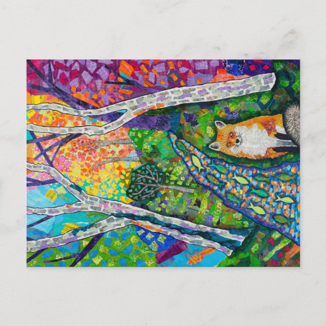 Cartão Postal Floresta Fox (Frente)