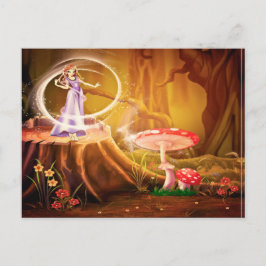 Cartão Postal Floresta mágica