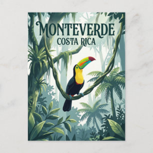 Cartão Postal Floresta Nubosa de Monteverde Costa Rica