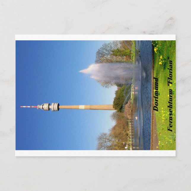Cartão Postal Florian Dortmund (Frente)