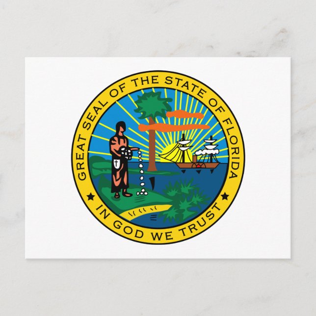 Cartão Postal Flórida (Frente)