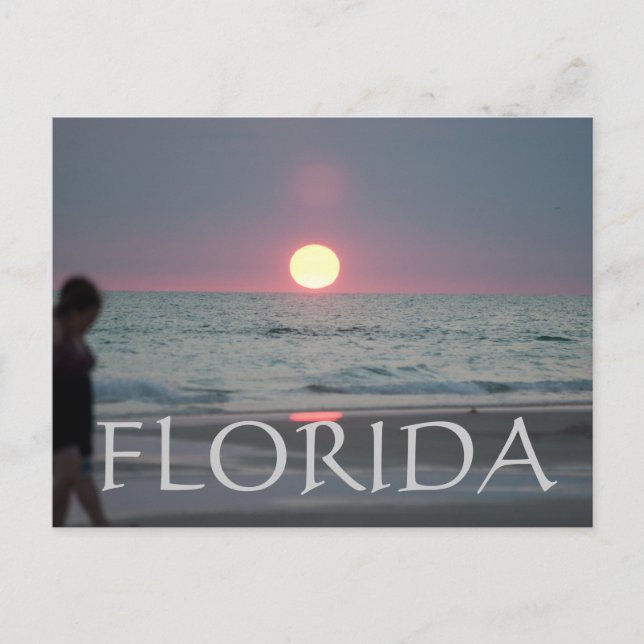 CARTÃO POSTAL FLORIDA (Frente)