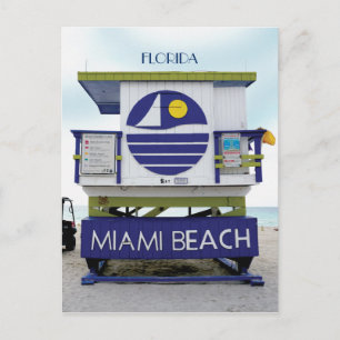Cartão Postal Flórida de Miami Beach #02