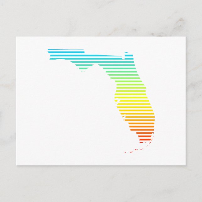 Cartão Postal florida de verão (Frente)