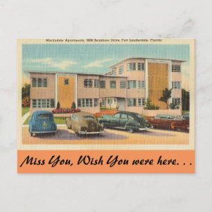 Cartão Postal Flórida, Ft. Lauderdale, Apartamentos Martindale