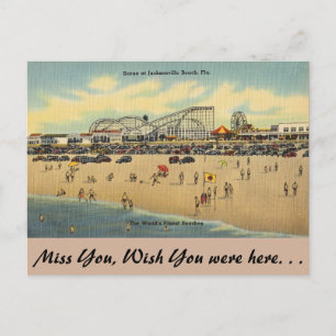 Cartão Postal Flórida, Jacksonville, praias melhores do mundo.