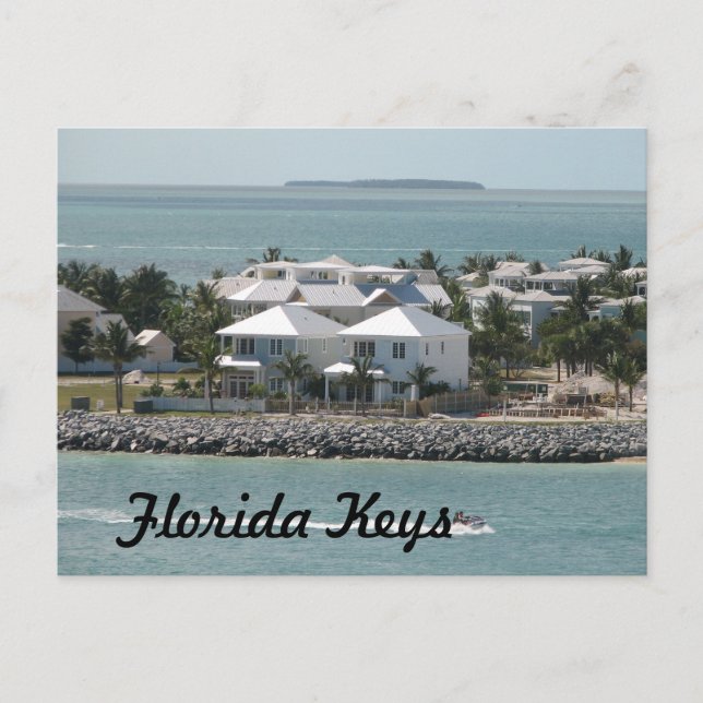 Cartão Postal Florida Keys (Frente)