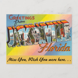Cartão Postal Flórida, Saudações de Jacksonville