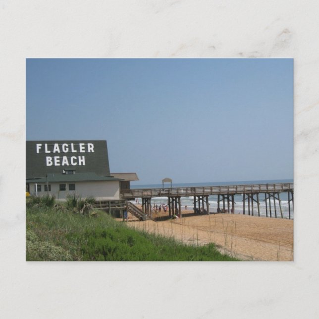 Cartão Postal floridaflaglerpier (Frente)