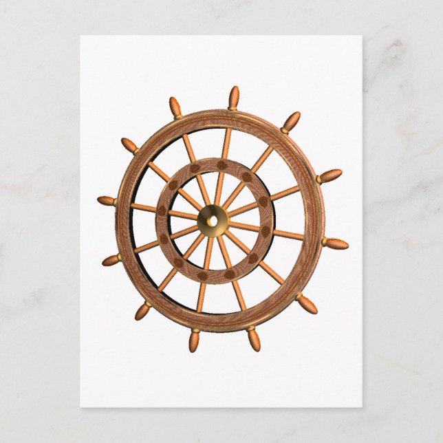 Cartão Postal Flotsam Wheel (Frente)