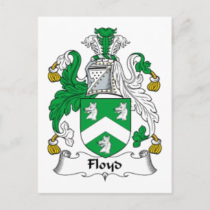 Cartão Postal Floyd Family Crest