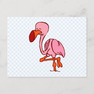 Cartão Postal Floyd Flamingo