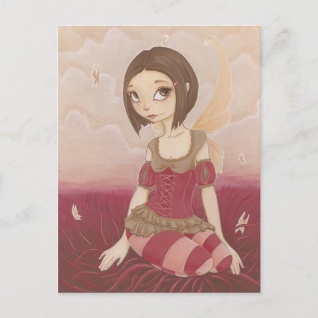 Cartão Postal Flutter - Pós-Cartão Fada (Frente)