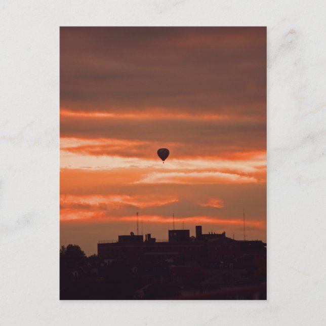 Cartão Postal Flutuante em Portland, ME (Frente)