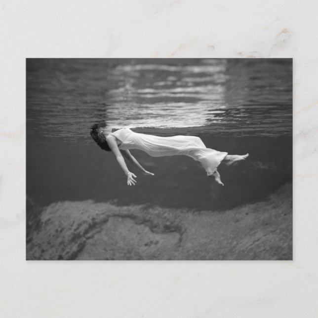 Cartão Postal Flutuante submarino, 1947 (Frente)