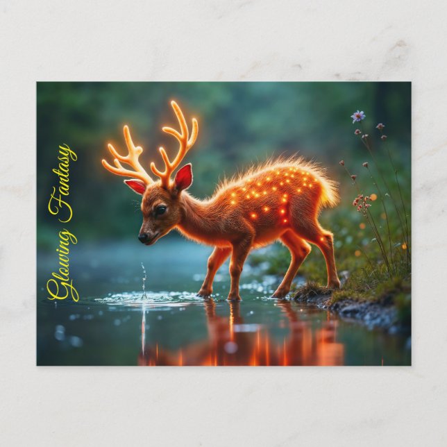 Cartão Postal Fluxo de bebida mágica de cervejas (Frente)