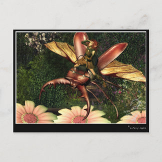 Cartão Postal Flyer Livre